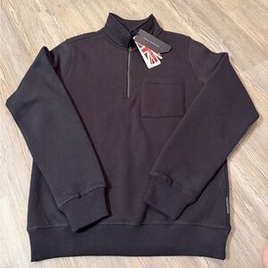 French Connection Men Half-Zip Sweater